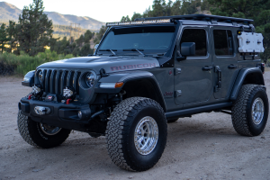 Baja Designs - Jeep JL/JT Rubicon Steel Bumper LED Light Kit XL 80 w/Upfitter Baja Designs - Image 4