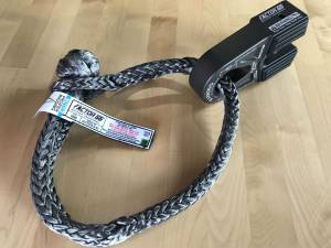 Factor 55 - 10 Inch Soft Shackle 7/16 Diameter Standard Duty Gray Factor 55 - Image 3