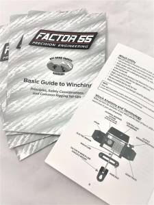 Factor 55 - Basic Guide To Winching Manual Factor 55 - Image 2
