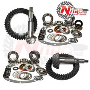 Jeep Cherokee Gear Package Kit 00.5-01 Jeep Cherokee XJ W/Dana 30/Chrysler 8.25 Inch 4.56 Ratio Nitro Gear and Axle