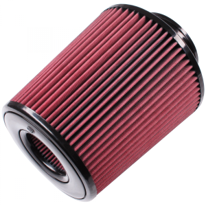 S&B - Air Filter for Competitor Intakes AFE XX-91002 Oiled Cotton Cleanable Red S&B - Image 4