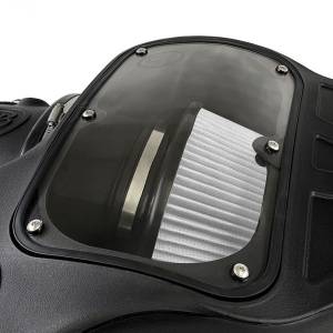 S&B - Cold Air Intake For 18-19 Ford F150 3.0L Powerstroke Diesel Dry Extendable White S&B - Image 5