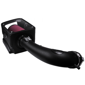S&B - Cold Air Intake For 17-18 Chevrolet GMC Silverado/ Sierra 1500, Tahoe, Suburban, Yukon, XL, Denali, 5.3L, 6.2L Cotton Cleanable Red S&B - Image 4