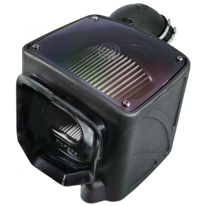 S&B - Cold Air Intake For 01-04 Chevrolet Silverado GMC Sierra V8-6.6L LB7 Duramax Dry Extendable White S&B - Image 3