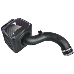 S&B - Cold Air Intake For 01-04 Chevrolet Silverado GMC Sierra V8-6.6L LB7 Duramax Dry Extendable White S&B - Image 5
