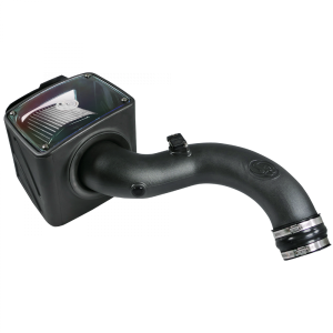 S&B - Cold Air Intake For 01-04 Chevrolet Silverado GMC Sierra V8-6.6L LB7 Duramax Dry Extendable White S&B - Image 7