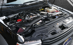 S&B - Cold Air Intake For 17-19 Ford F250 F350 V8-6.7L Powerstroke Dry Extendable White S&B - Image 5