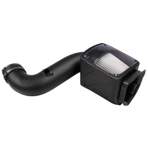 S&B - Cold Air Intake For 06-07 Chevrolet Silverado GMC Sierra V8-6.6L LLY-LBZ Duramax Dry Extendable White S&B - Image 3