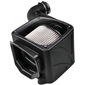 S&B - Cold Air Intake For 06-07 Chevrolet Silverado GMC Sierra V8-6.6L LLY-LBZ Duramax Dry Extendable White S&B - Image 4
