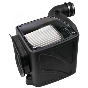 S&B - Cold Air Intake For 06-07 Chevrolet Silverado GMC Sierra V8-6.6L LLY-LBZ Duramax Dry Extendable White S&B - Image 5