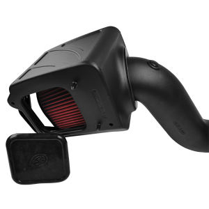 S&B - Cold Air Intake For 06-07 Chevrolet Silverado GMC Sierra V8-6.6L LLY-LBZ Duramax Cotton Cleanable Red S&B - Image 2