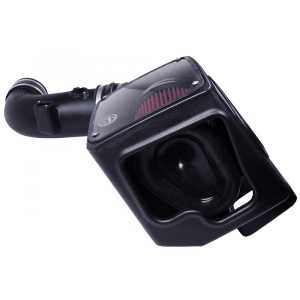 S&B - Cold Air Intake For 11-16 Chevrolet Silverado GMC Sierra V8-6.6L LML Duramax Cotton Cleanable Red S&B - Image 3