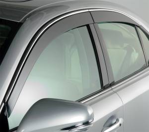 Auto Ventshade (AVS) - Ventvisor Deflector; Smoke w/Chrome Trim; Low Profile; 4 pc. 794029 - Image 3