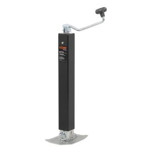 CURT Direct-Weld Square Jack with Top Handle (8;000 lbs; 15in. Travel) 28570